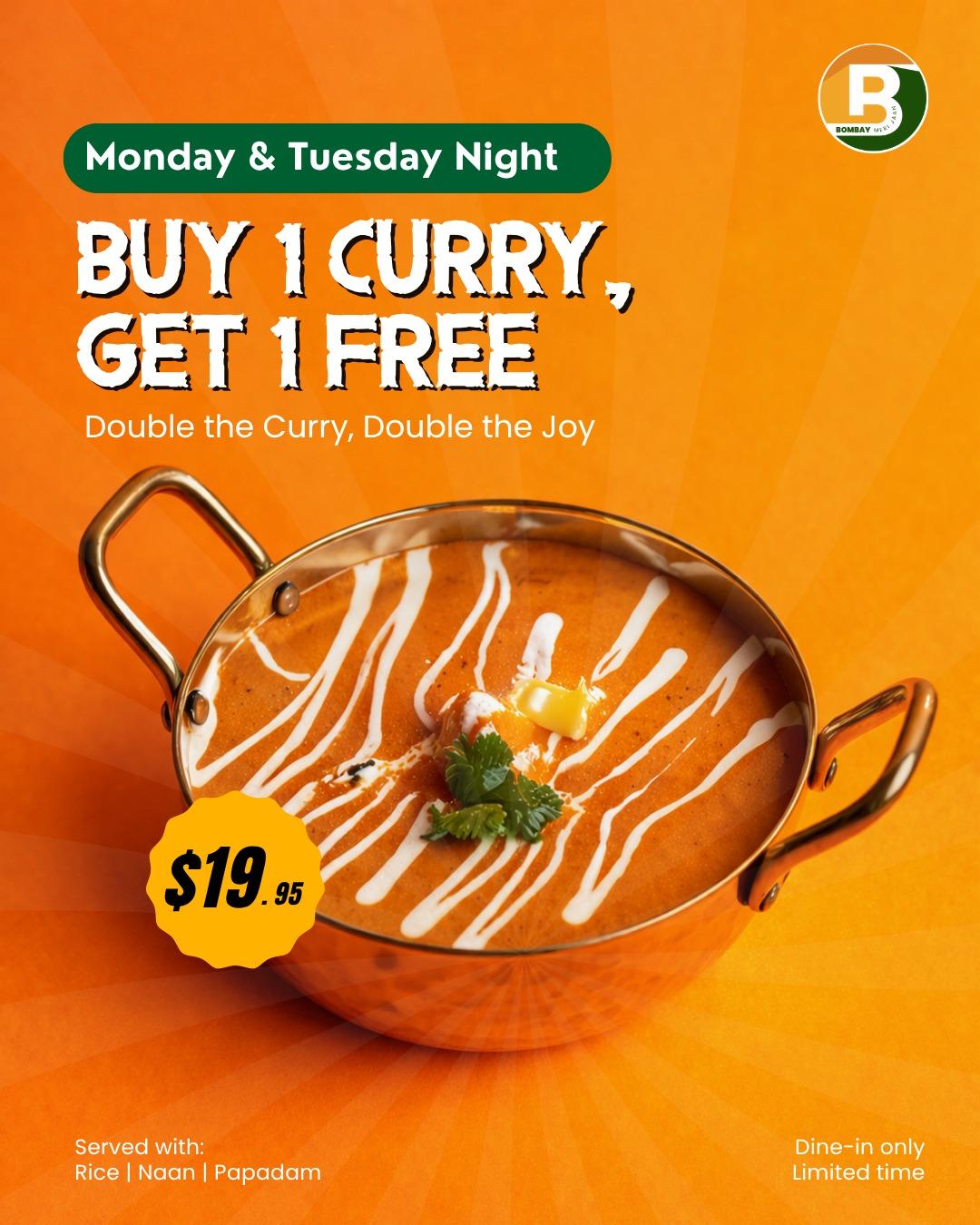 Monday Tuesday Specials